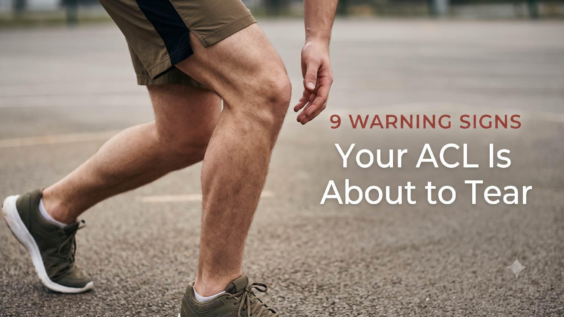 Signs Your ACL Is About to Tear: 9 Warning Signs Not to Ignore