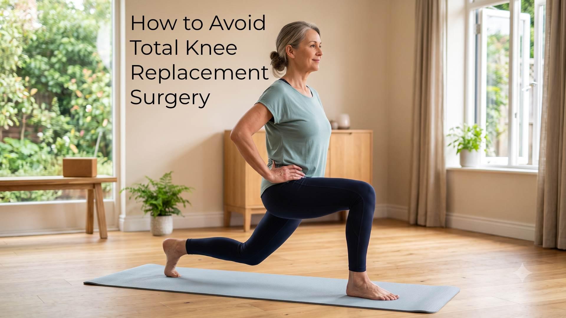 How to Avoid Total Knee Replacement Surgery: Complete Guide 