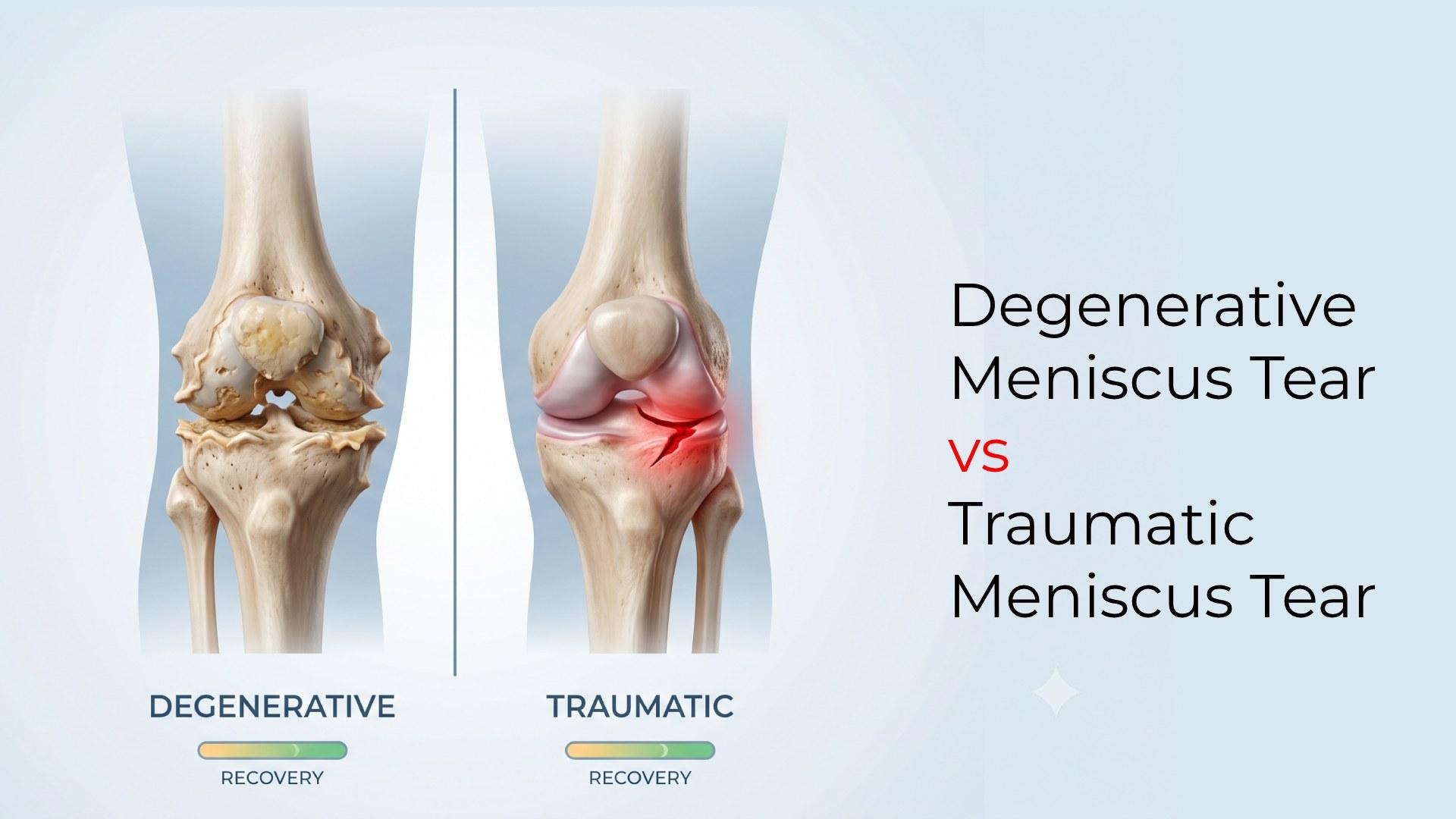 Degenerative vs Traumatic Meniscus Tear: Causes & Treatment
