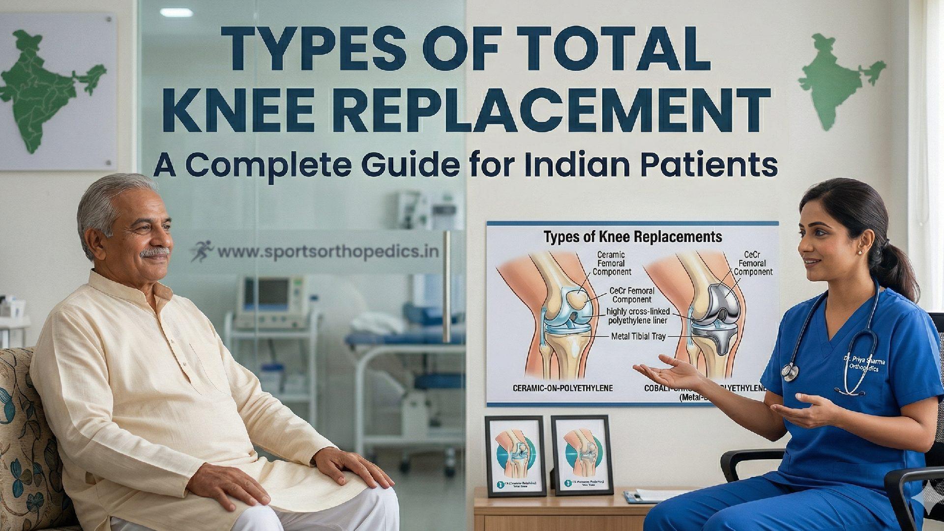 Types of Total Knee Replacement: Options and Guide India
