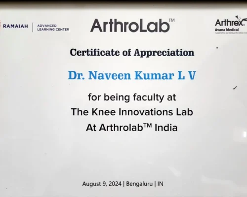 Faculty - Arthrex Arthrolab