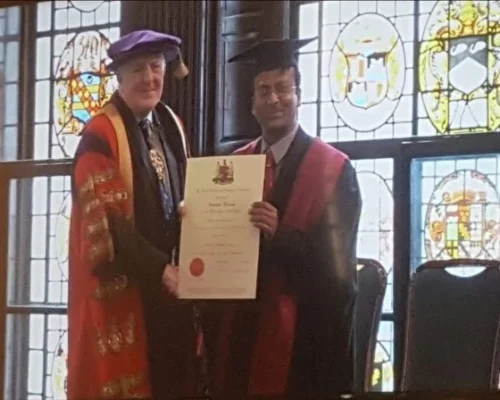 FRCS Convocation Ceremony, London